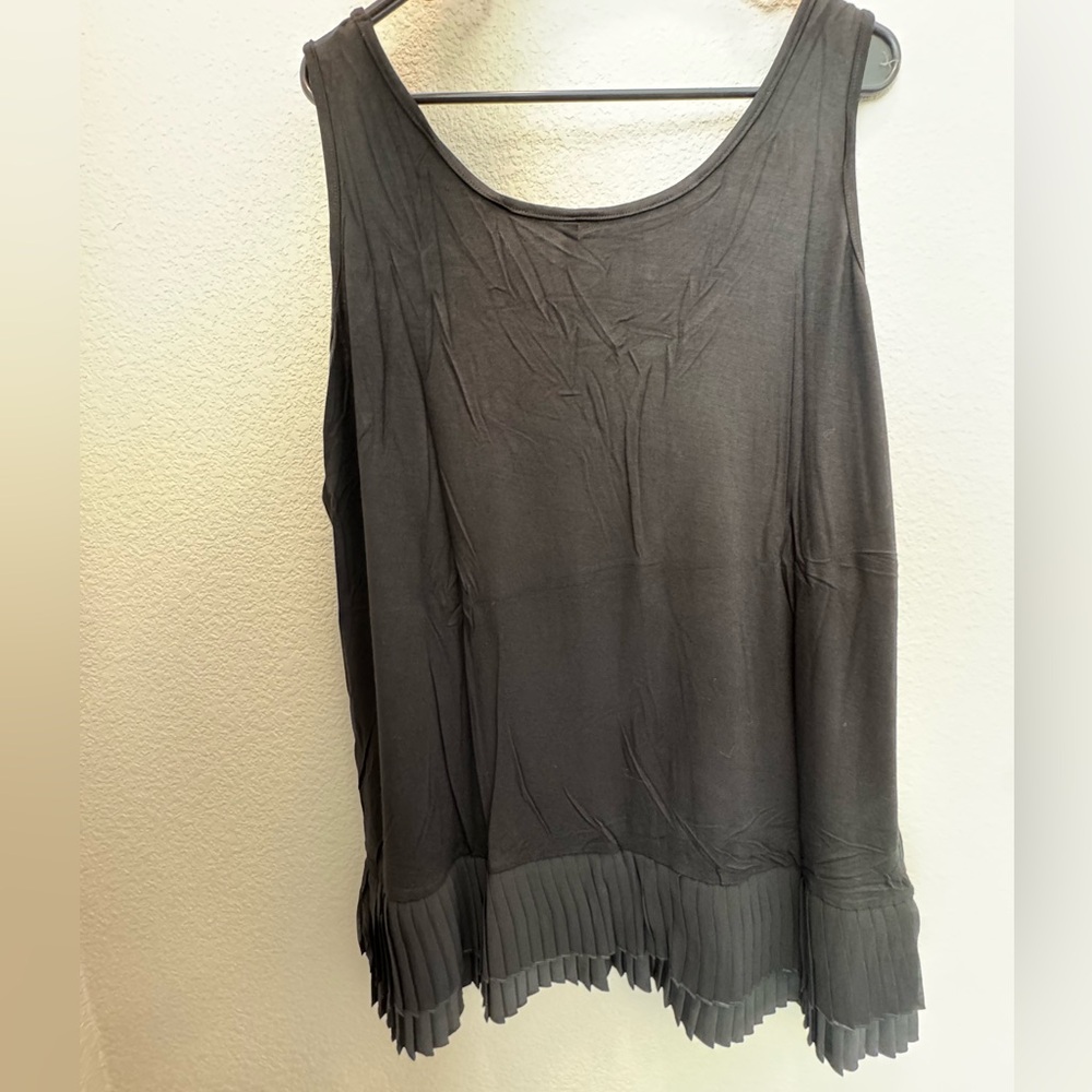 Ruby Ribbon Pleated Chiffon Extender - Picture 2 of 7